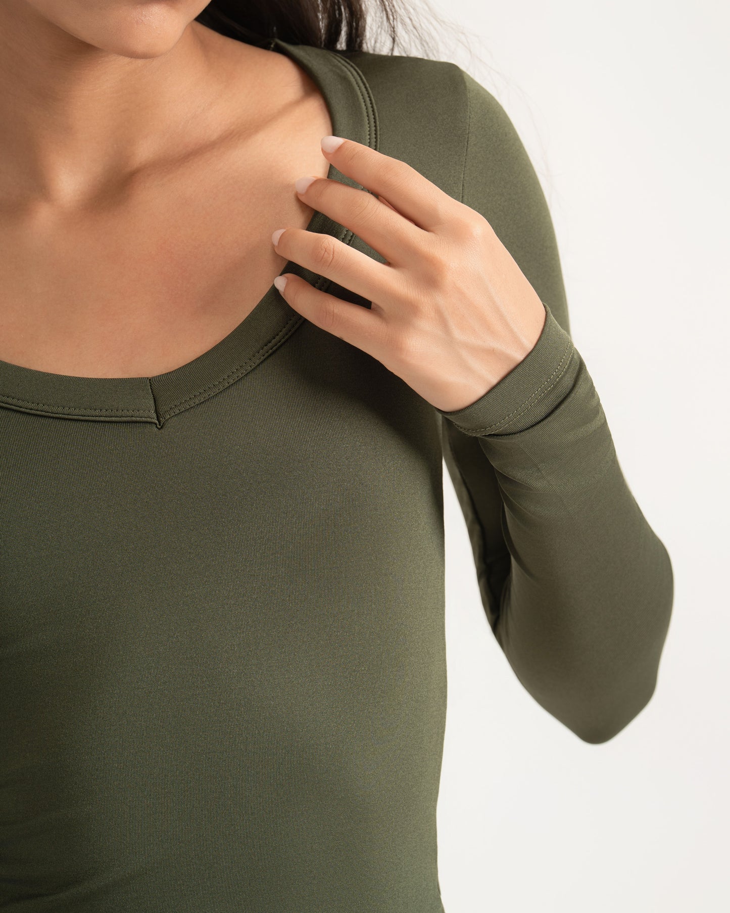 V-STITCH LONG SLEEVE