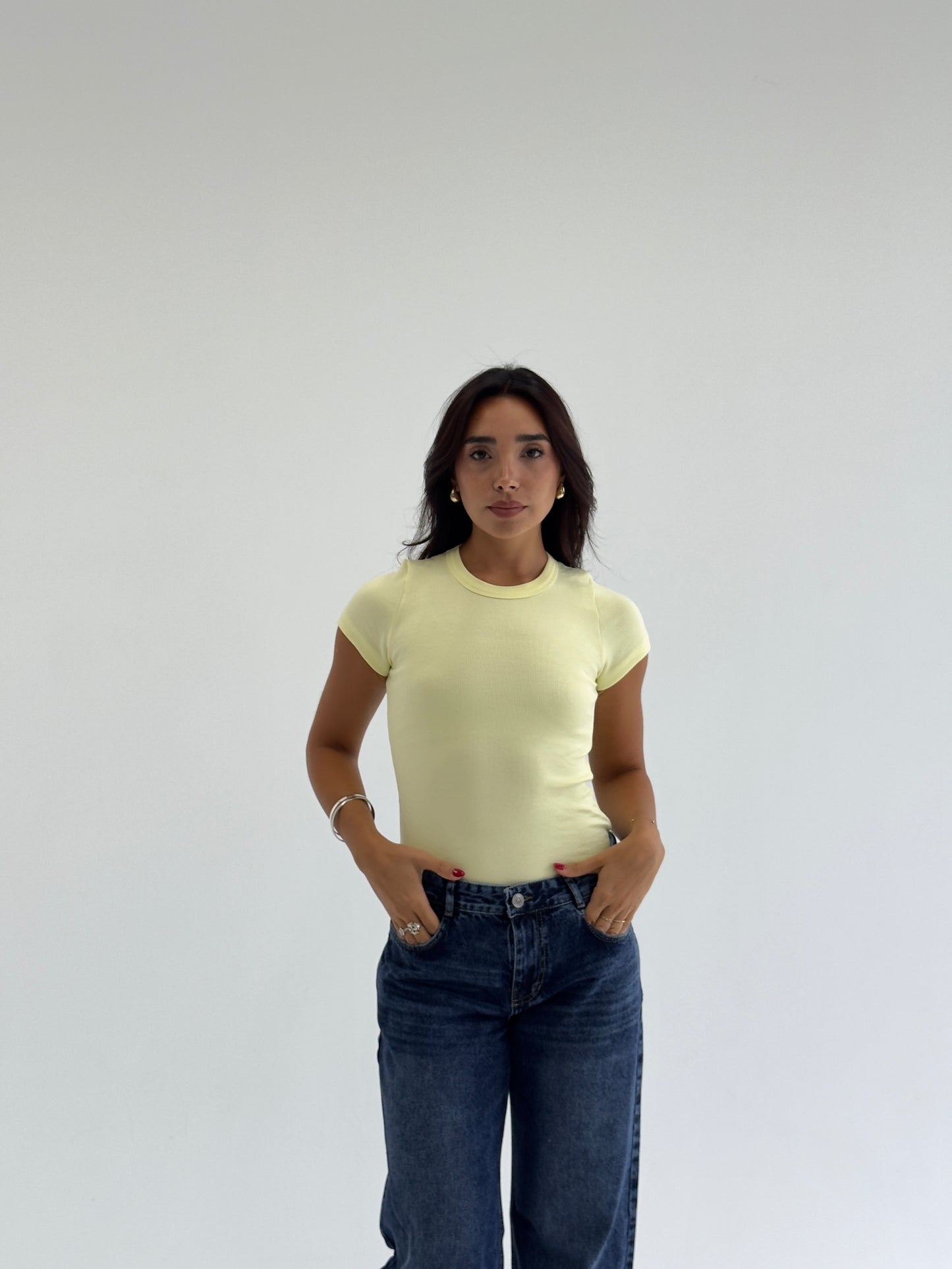 SHORT SLEEVE TEE - RIBBED