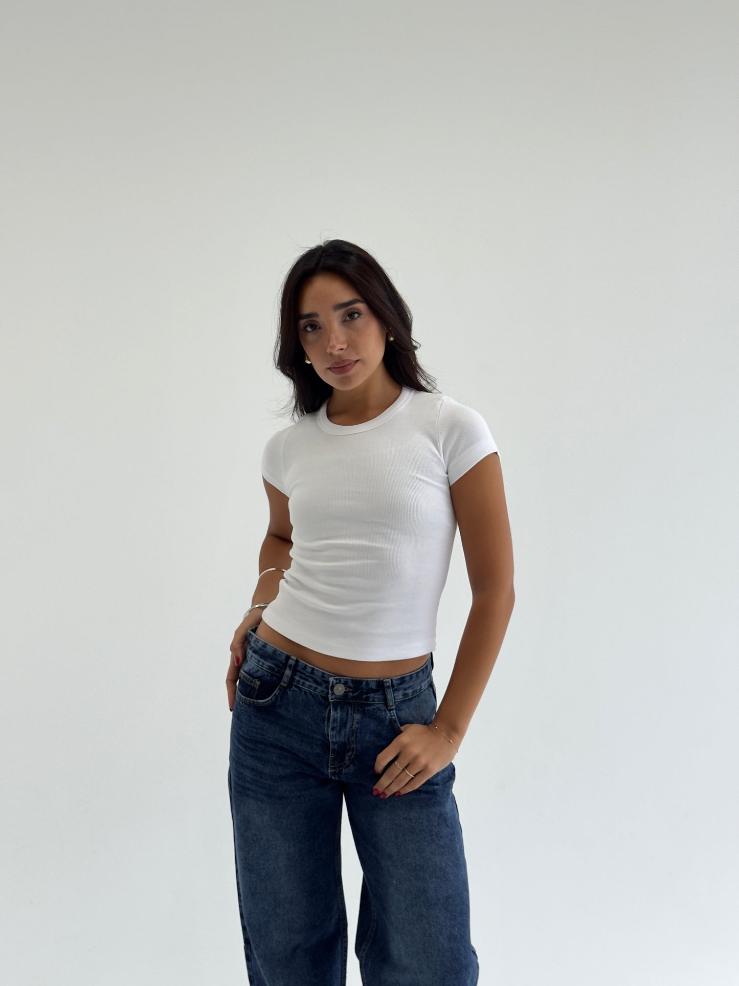 SHORT SLEEVE TEE - RIBBED