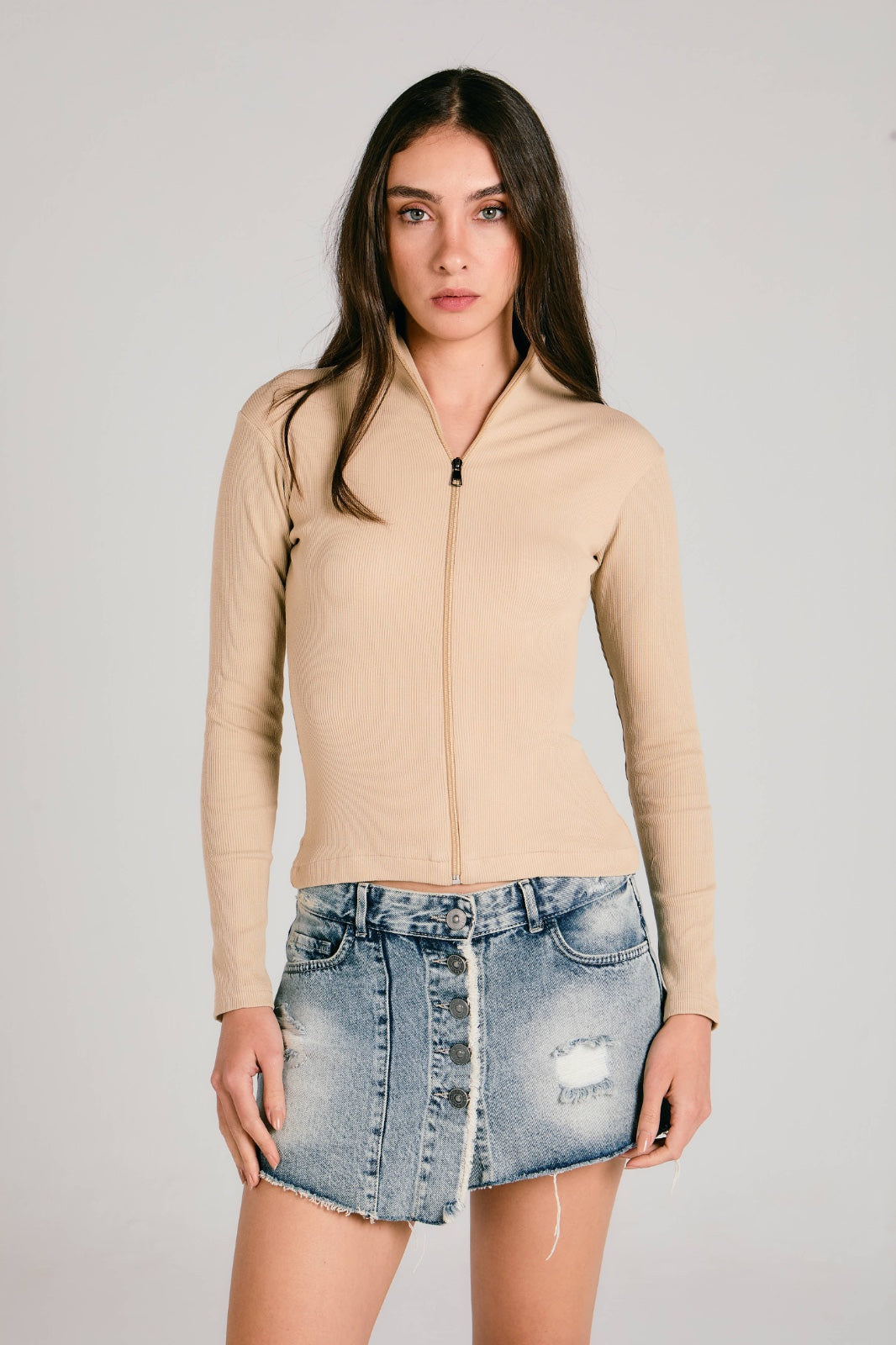 Ribbed Jacket