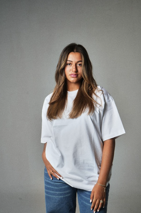 WHITE OVERSIZED T-SHIRT