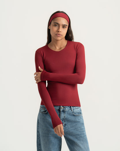 ROUND NECK LONG SLEEVE