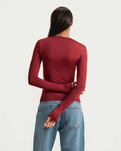 ROUND NECK LONG SLEEVE