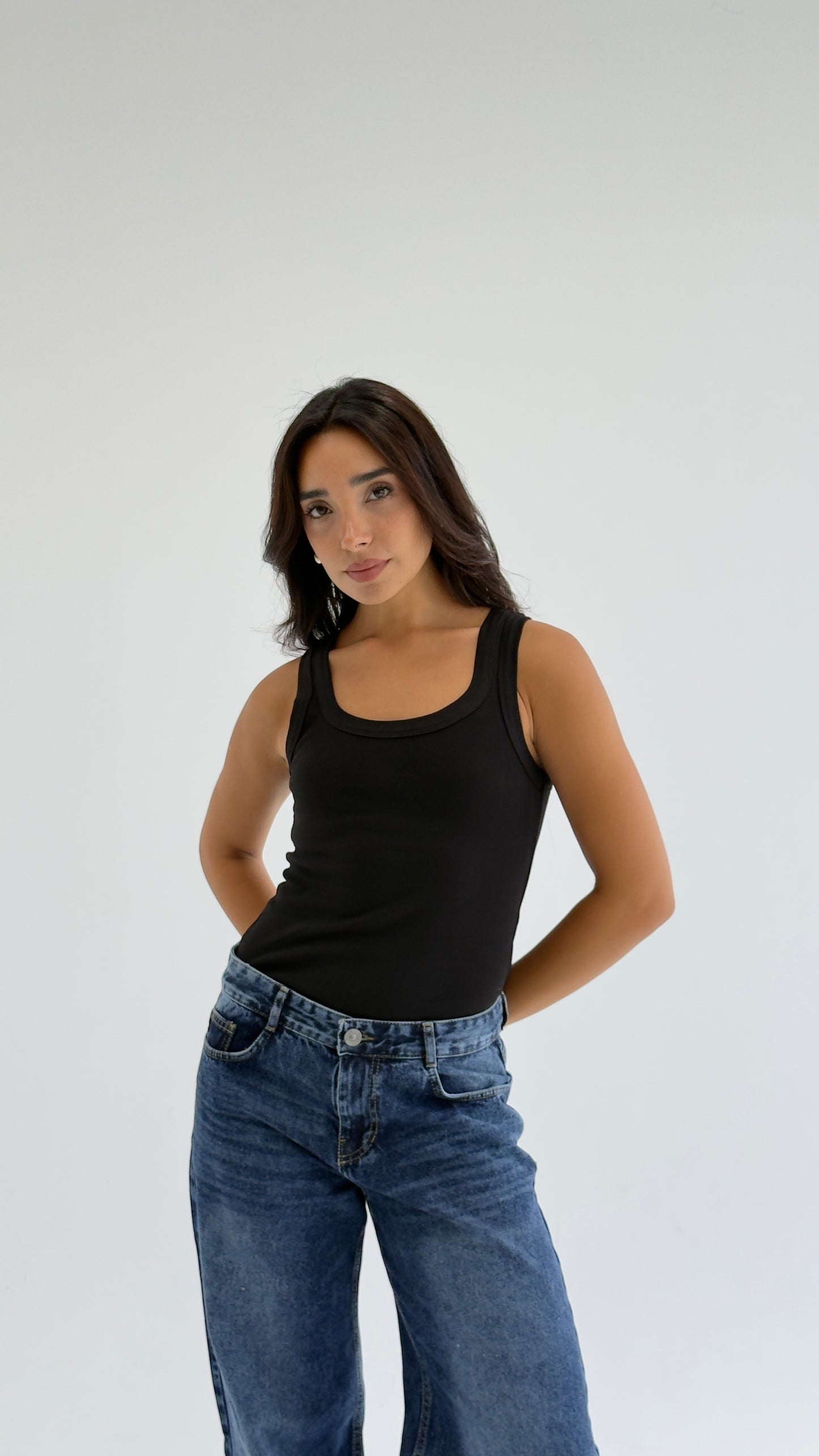 TANK TOP -  RIBBED