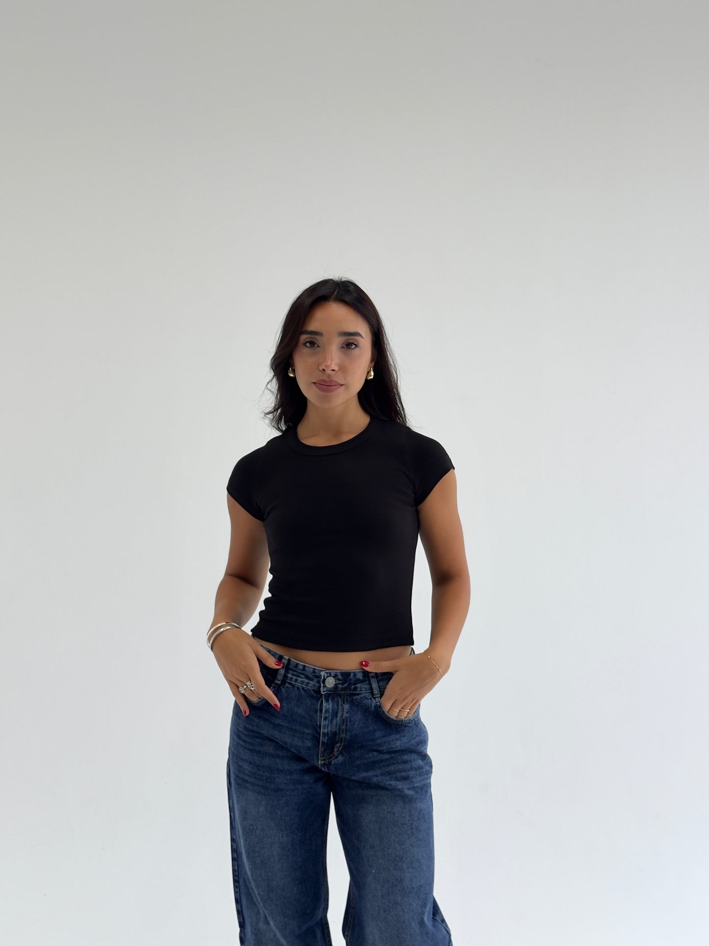 SHORT SLEEVE TEE - RIBBED