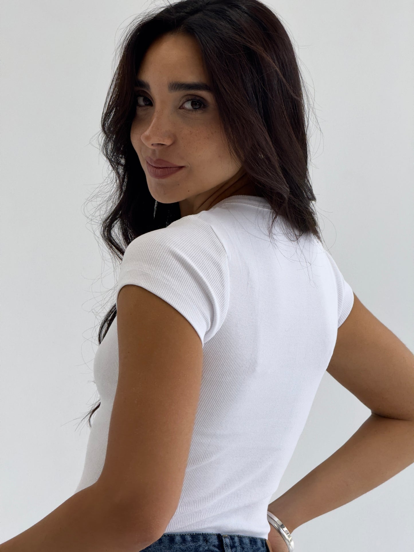 SHORT SLEEVE TEE - RIBBED